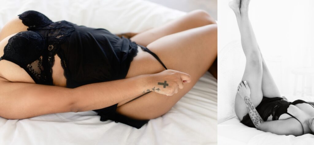 boudoir photo shoot