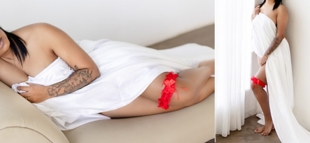 boudoir photo shoot